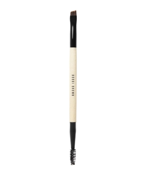Dual-ended brow definer/groomer brush