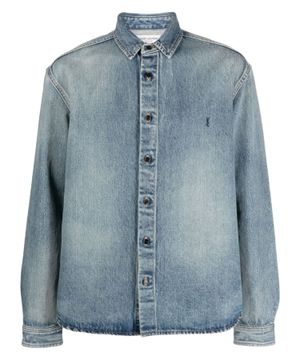 Long sleeve denim shirt