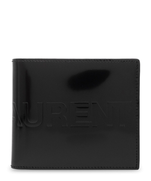 East/West wallet in brushed leather