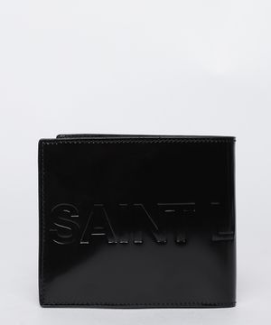 East/West wallet in brushed leather