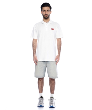 Short sleeve polo with classic collar