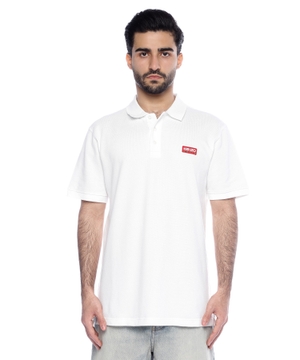 Short sleeve polo with classic collar