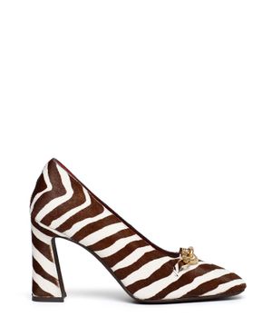 Jessa zebra-pattern pumps