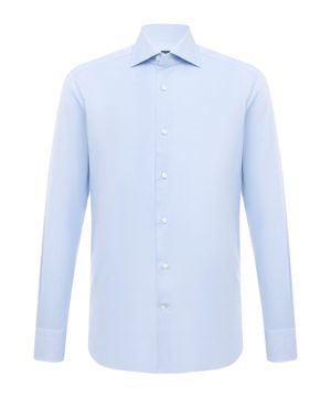 Long sleeve straight fit shirt