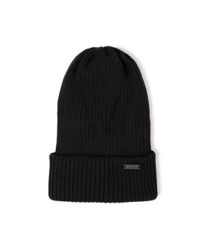 Ribbed knit hat
