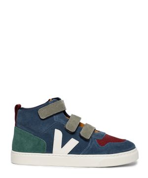 V-10 suede mid-top sneakers