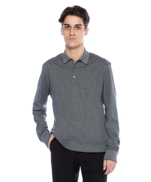 Long sleeve straight polo