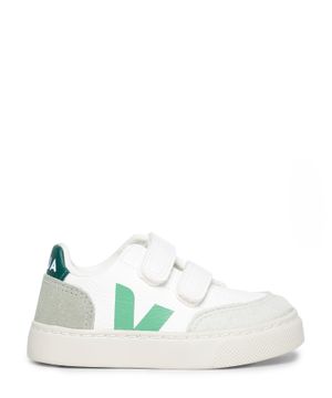 Touch-strap low-top trainers