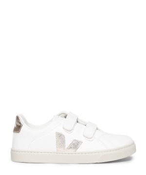 Touch-strap low-top trainers