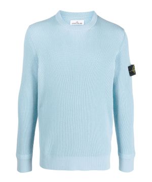 Straight fit long sleeve jumper