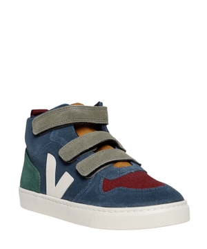 V-10 suede mid-top sneakers