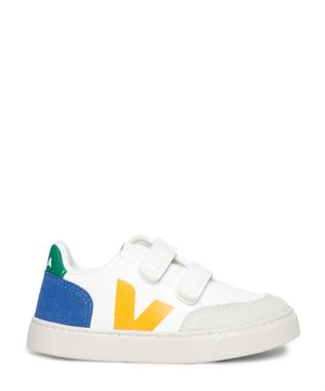 Touch-strap low-top trainers