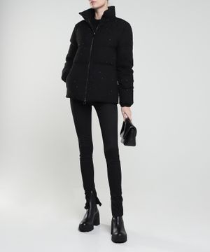 Quilted design long sleeve Fuligule jacket