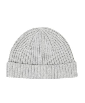 Ribbed cashmere hat