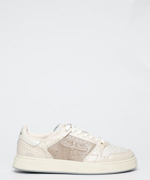 Logo detail lace-up sneakers