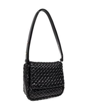 Woven design Mini Cobble bag