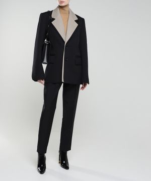 Straight-fit blazer