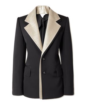 Straight-fit blazer