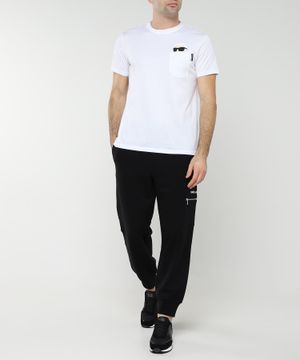 Track pants with elasticated waist