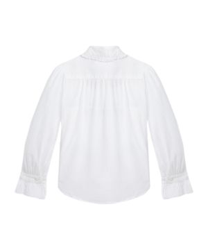 Lace trim shirt