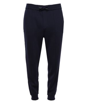 Straight fit track pants with elasticated waist