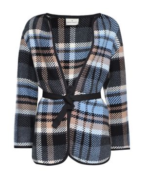 Long sleeve check cardigan