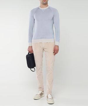 Long sleeve straight fit jumper