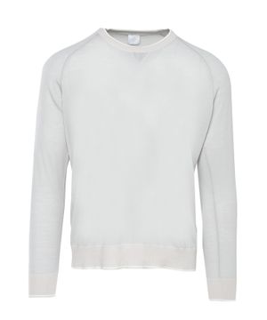 Round neck jumper with long sleeves