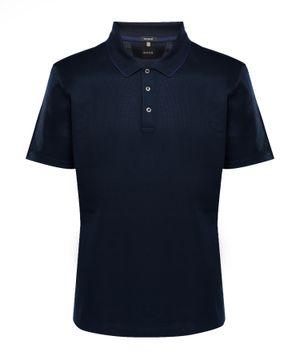 Short sleeve polo with classic collar