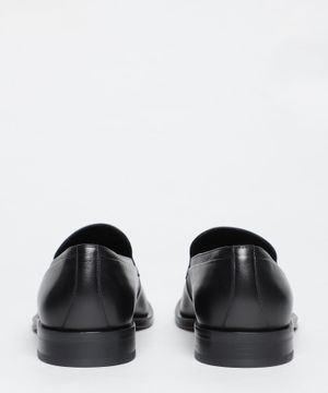 Leather loafers