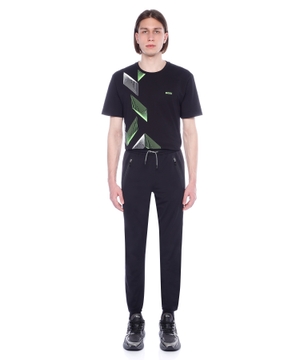 Track pants with elasticated waist