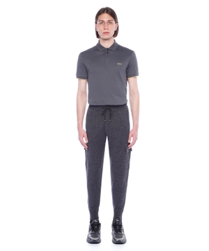 Track pants with elasticated waist