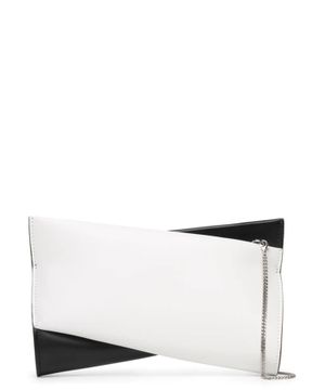 Loubitwist leather clutch bag