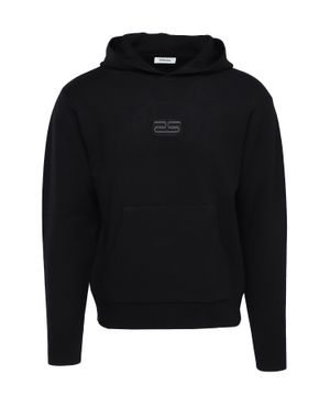 Long sleeve hoodie with logo detail