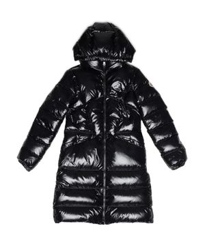 Quilted hooded jacket