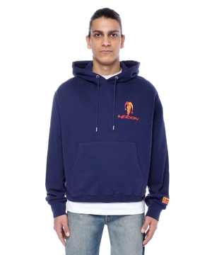 Hoodie with logo print