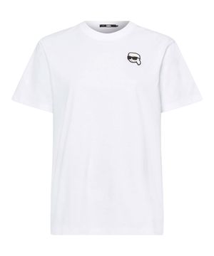 Aplikasiyalı pambıq T-shirt