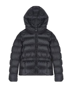 Quilted hooded jacket