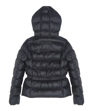 Quilted hooded jacket