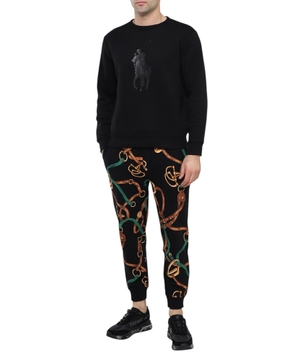Track pants with elasticated waist