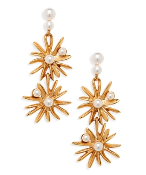 Classic Starburst Drop Earrings