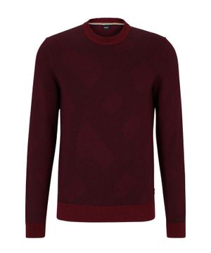 Round neck jumper with long sleeves