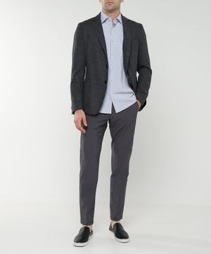 Straight-fit blazer