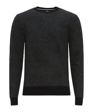 Round neck jumper with long sleeves