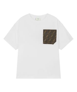 Logo embroidered short sleeve T-shirt
