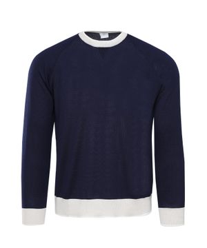 Round neck jumper with long sleeves