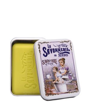 Vervain scented soap in tin box