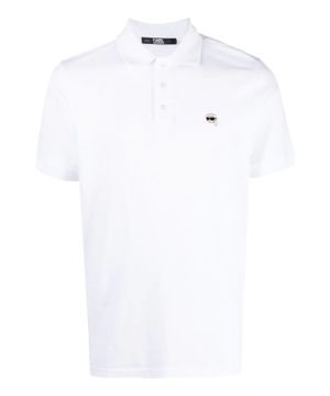 Short sleeve polo with classic collar