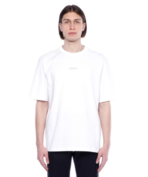 Round neck T-shirt with short sleeves