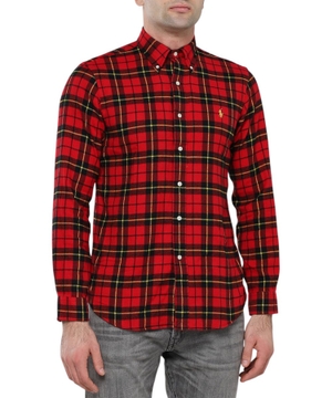 Long sleeve shirt with classic collar